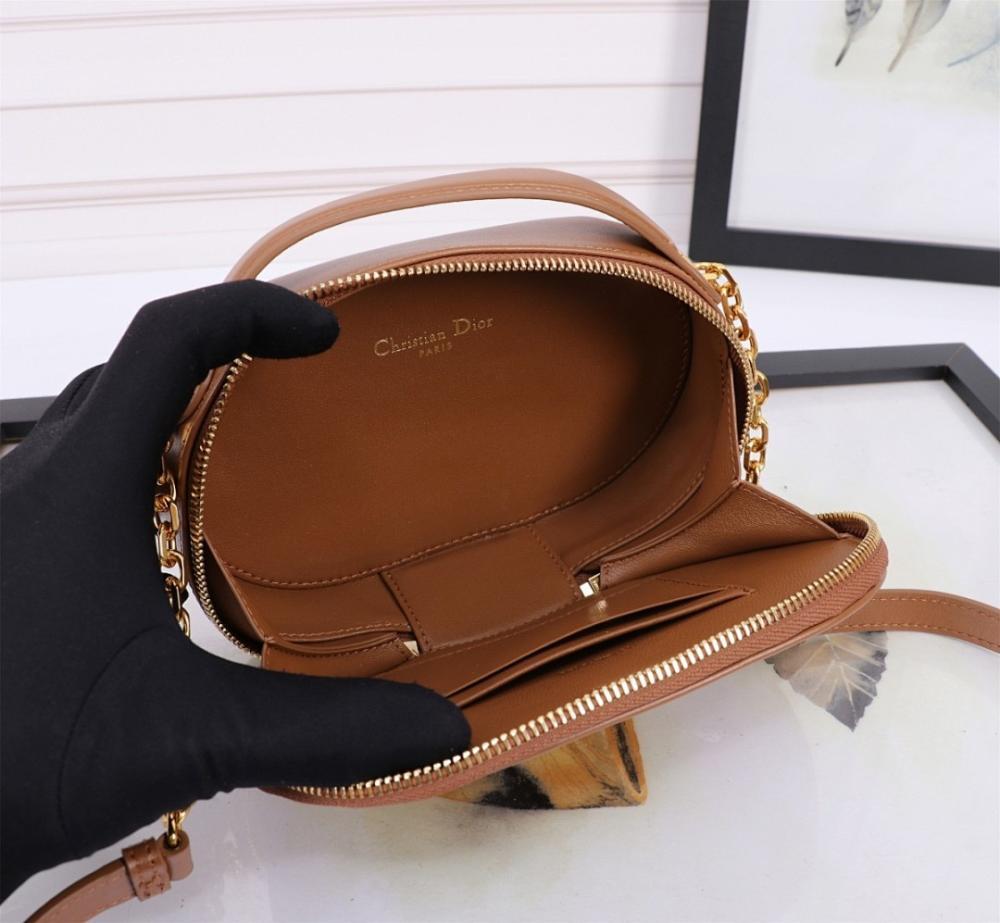 Modern Luxury Black Calfskin Shoulder Bag