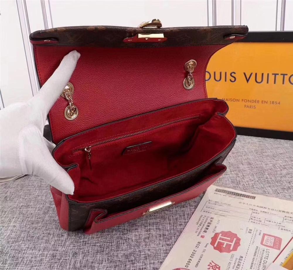 Luxury Refined Monogram Calfskin Shoulder Bag