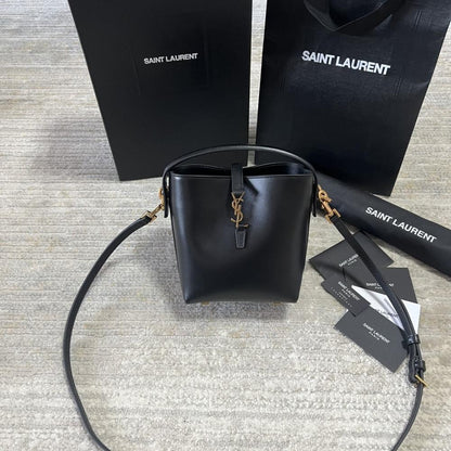 Leather Bucket Bag