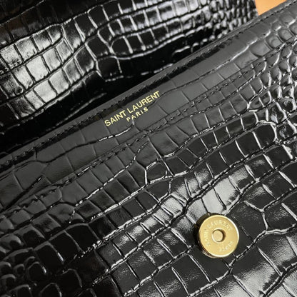 Classic Leather Top Handle Bag