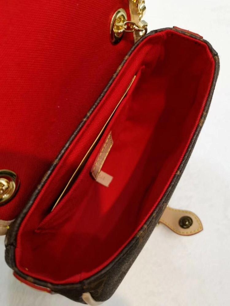 Stylish Monogram Calfskin Shoulder Bag – Limited Edition