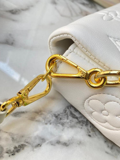 Italian-Inspired Stylish Quilted Nylon Shoulder Bag