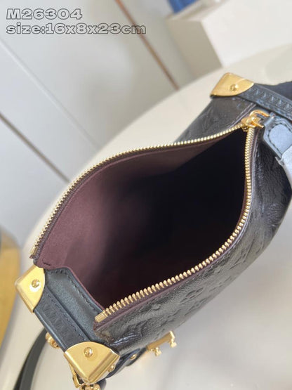 Leather Top Handle Bag