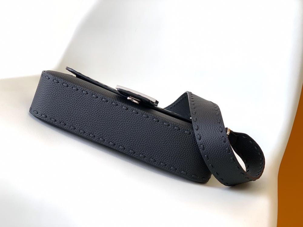 Classic Leather Top Handle Bag