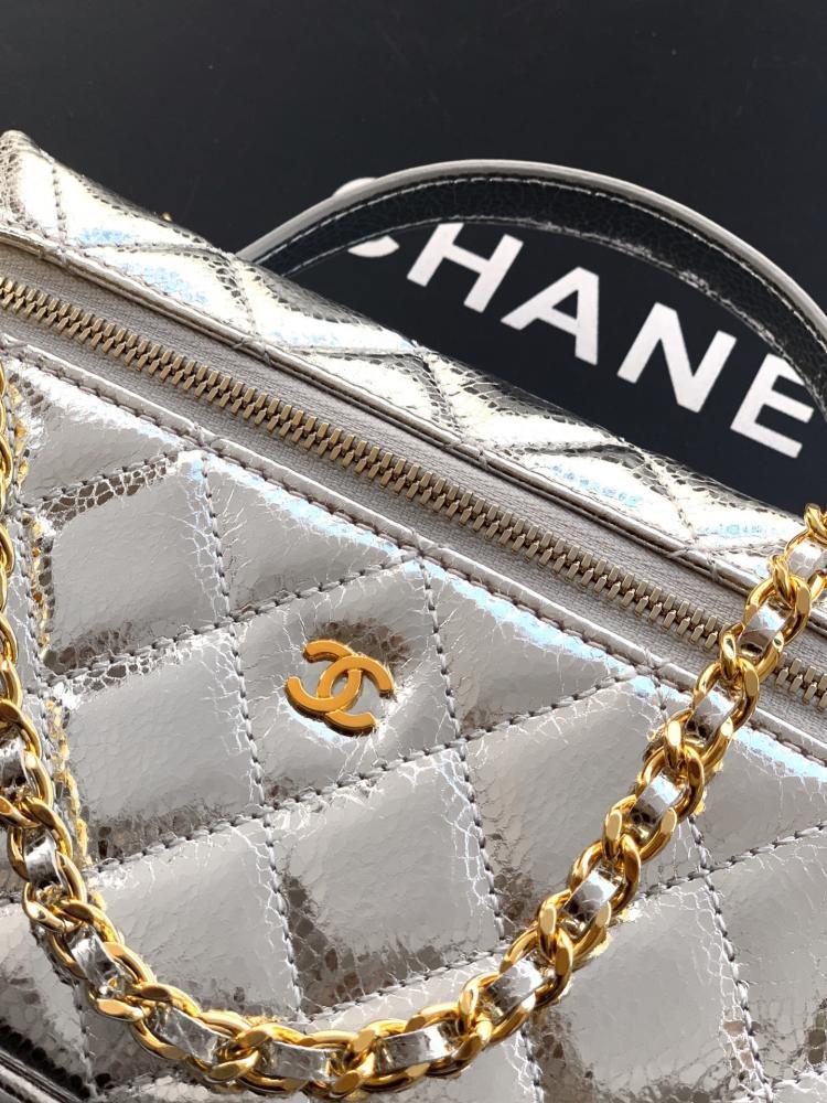 Silver Shoulder Bag
