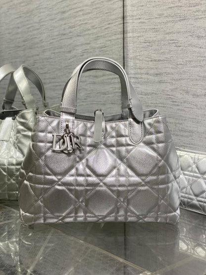 Calfskin Top Handle Bag