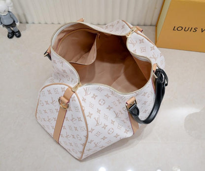 Modern Elegant Leather Top Handle Bag