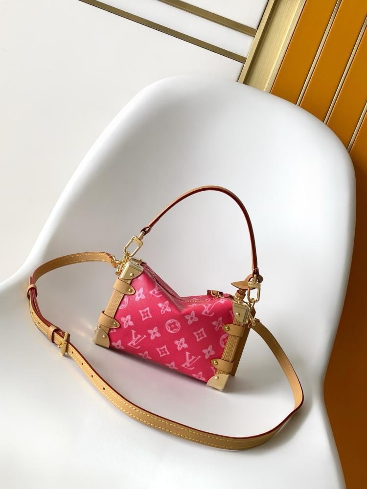 Classic Gold Leather Top Handle Bag