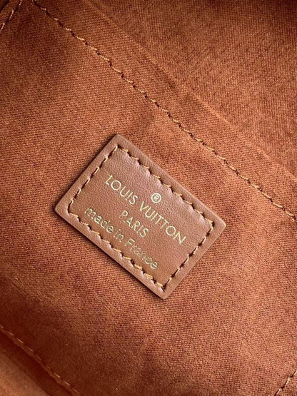 Leather Top Handle Bag