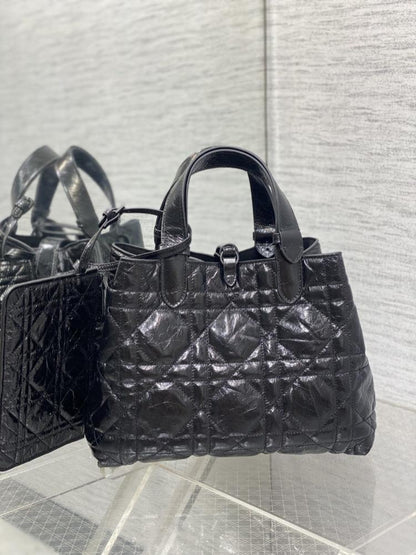 Calfskin Top Handle Bag