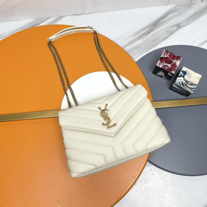 Luxury Leather Top Handle Bag