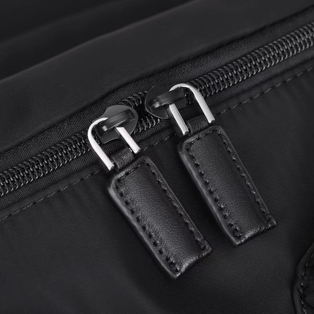 Elegant Refined Nylon Shoulder Bag