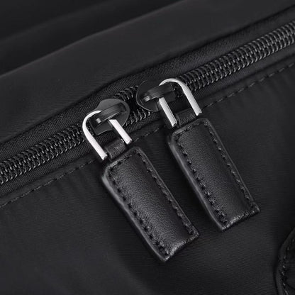 Elegant Refined Nylon Shoulder Bag
