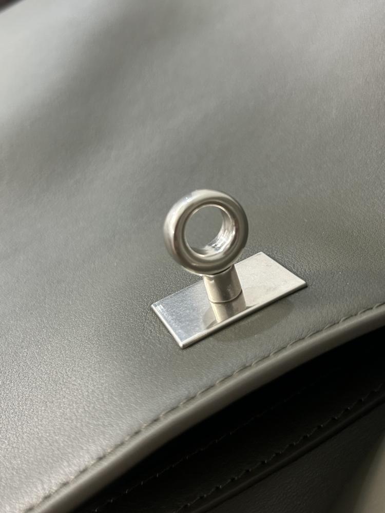 Luxury Leather Top Handle Bag