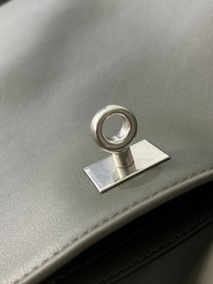 Luxury Leather Top Handle Bag