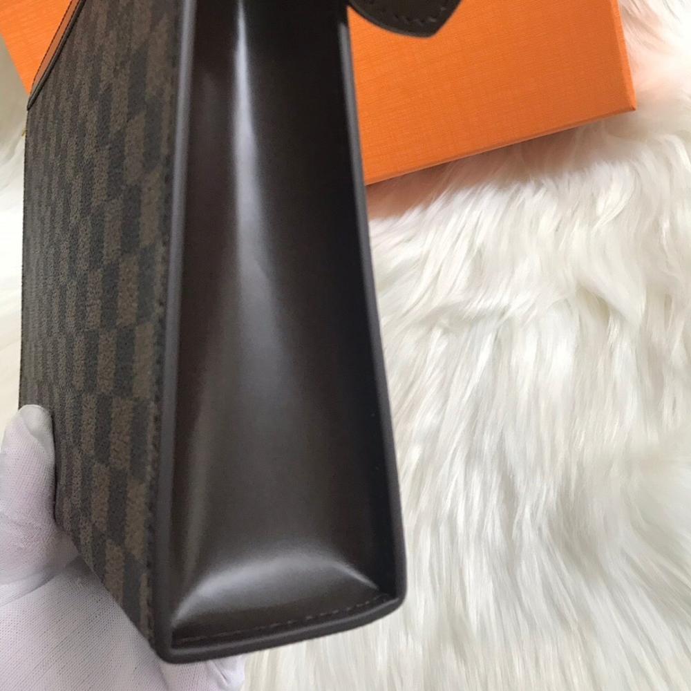 Elegant Refined Canvas Top Handle Bag