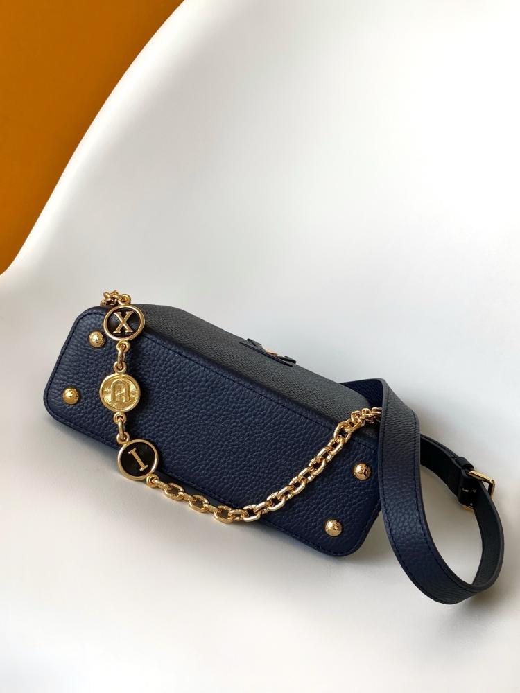 Leather Top Handle Bag