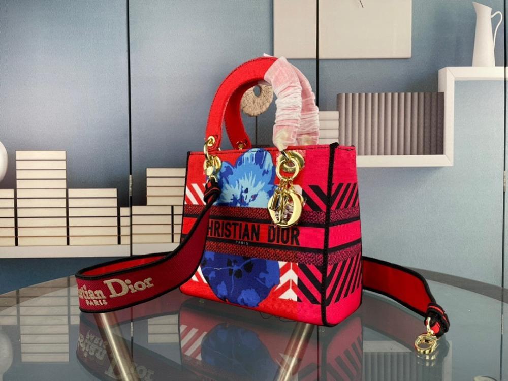 Diane Embroidered Shoulder Bag