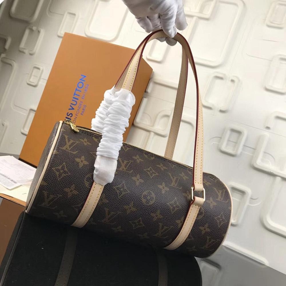 Leather Top Handle Bag