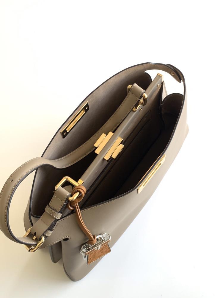 Leather Top Handle Bag