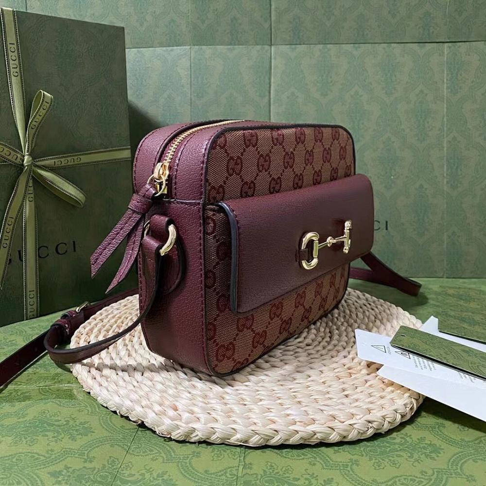 Luxury Refined Red Top Handle Bag