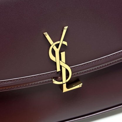 Gold Lambskin Shoulder Bag