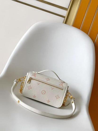 Leather Top Handle Bag