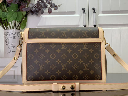 Leather Top Handle Bag