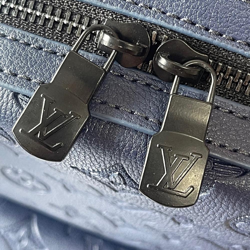 Modern Luxury Monogram Leather Bag