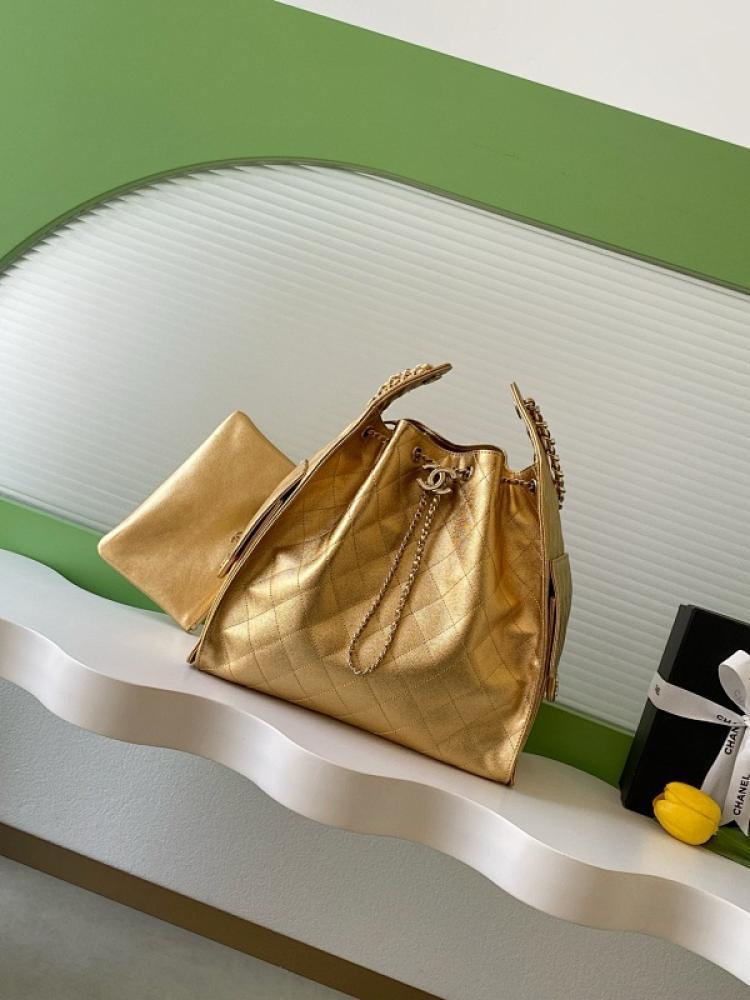 Leather Top Handle Bag