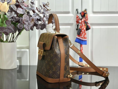 Luxury Leather Backpack