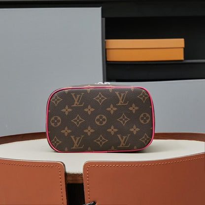 Luxury Stylish Monogram Leather Top Handle Bag
