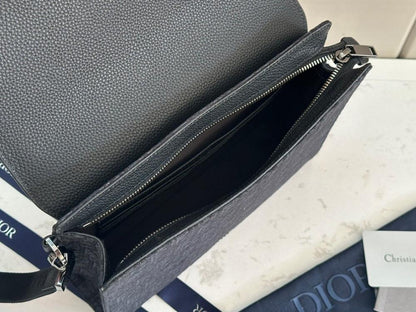 Italian-Inspired Elegant Black Calfskin Top Handle Bag
