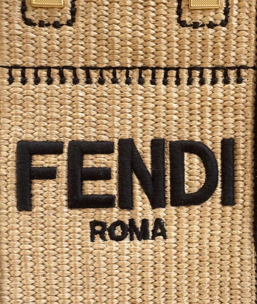 Embroidered Top Handle Bag