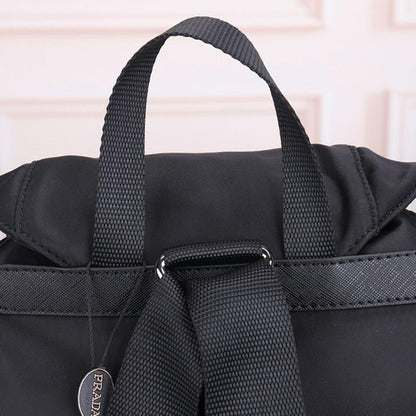 Italian-Inspired Stylish Nylon Top Handle Bag