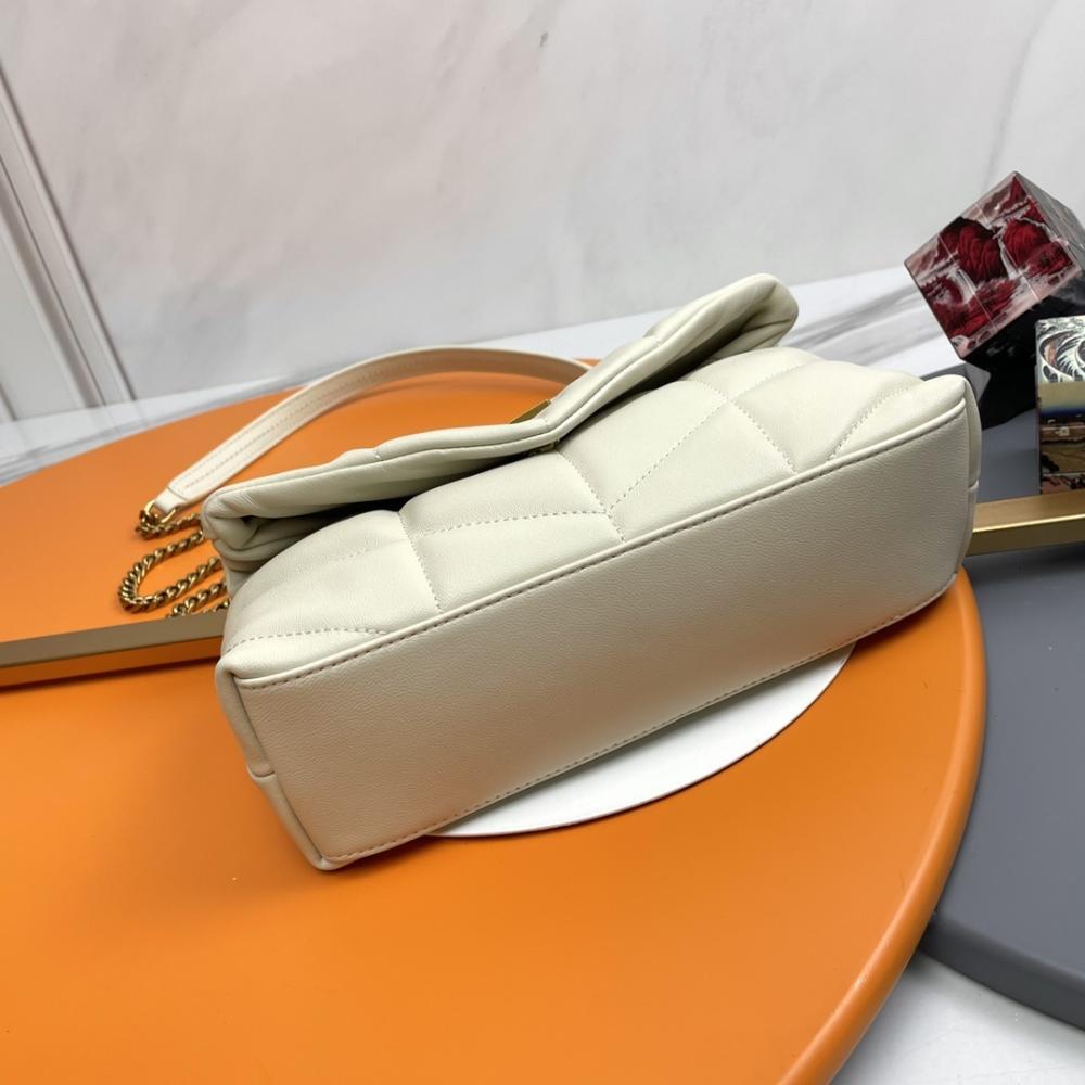 White Leather Shoulder Bag