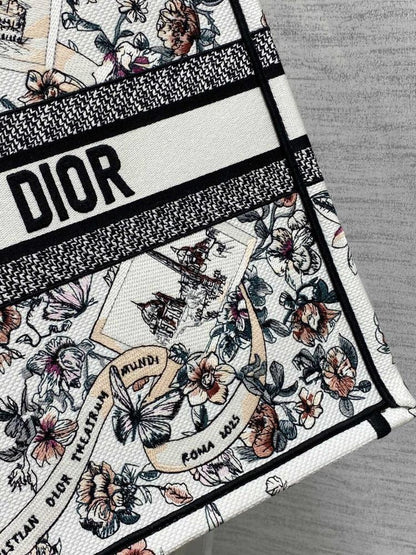 Embroidered Tote Bag