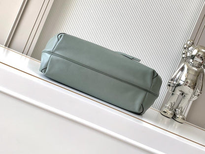 Leather Top Handle Bag