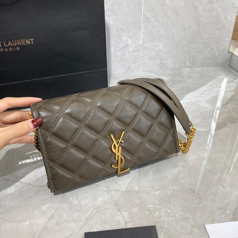 Alma Gold Leather Top Handle Bag