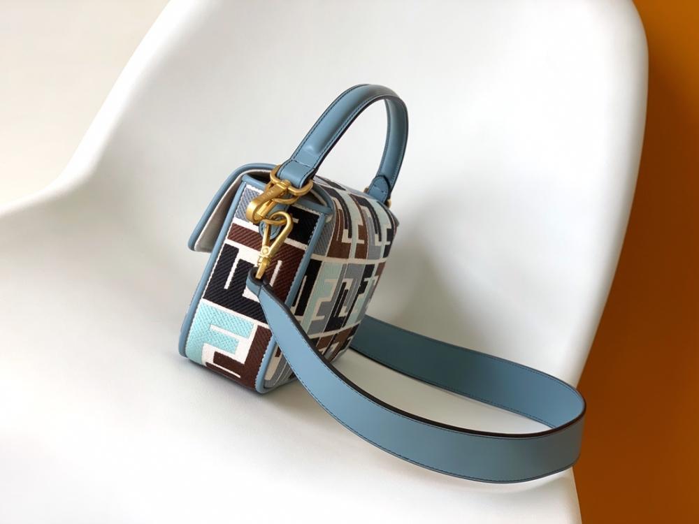 Embroidered Shoulder Bag