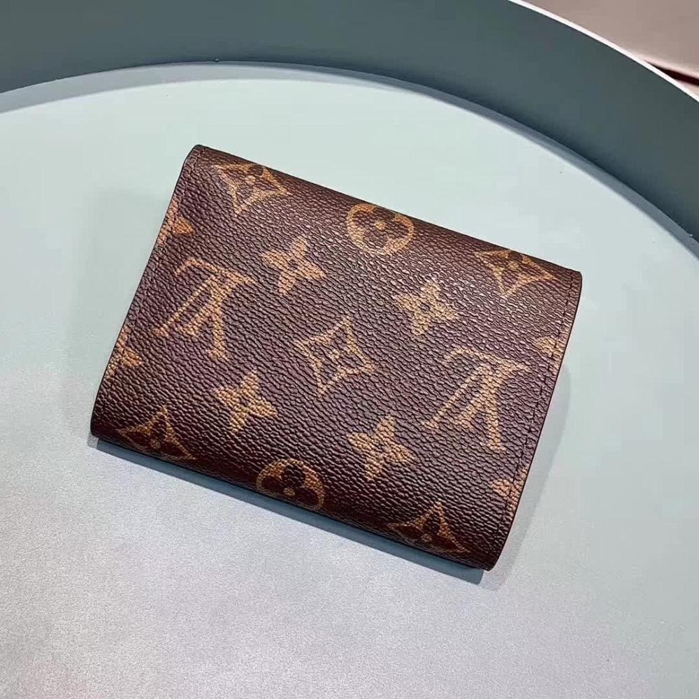Classic Elegant Monogram Leather Wallet