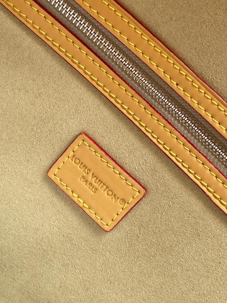 Monogram Leather Travel Bag
