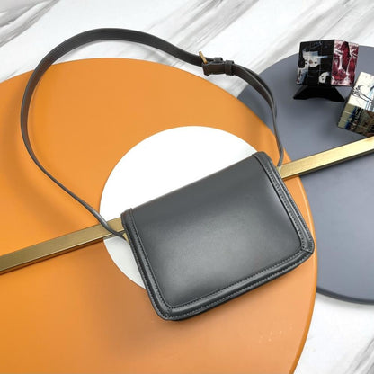 Leather Top Handle Bag