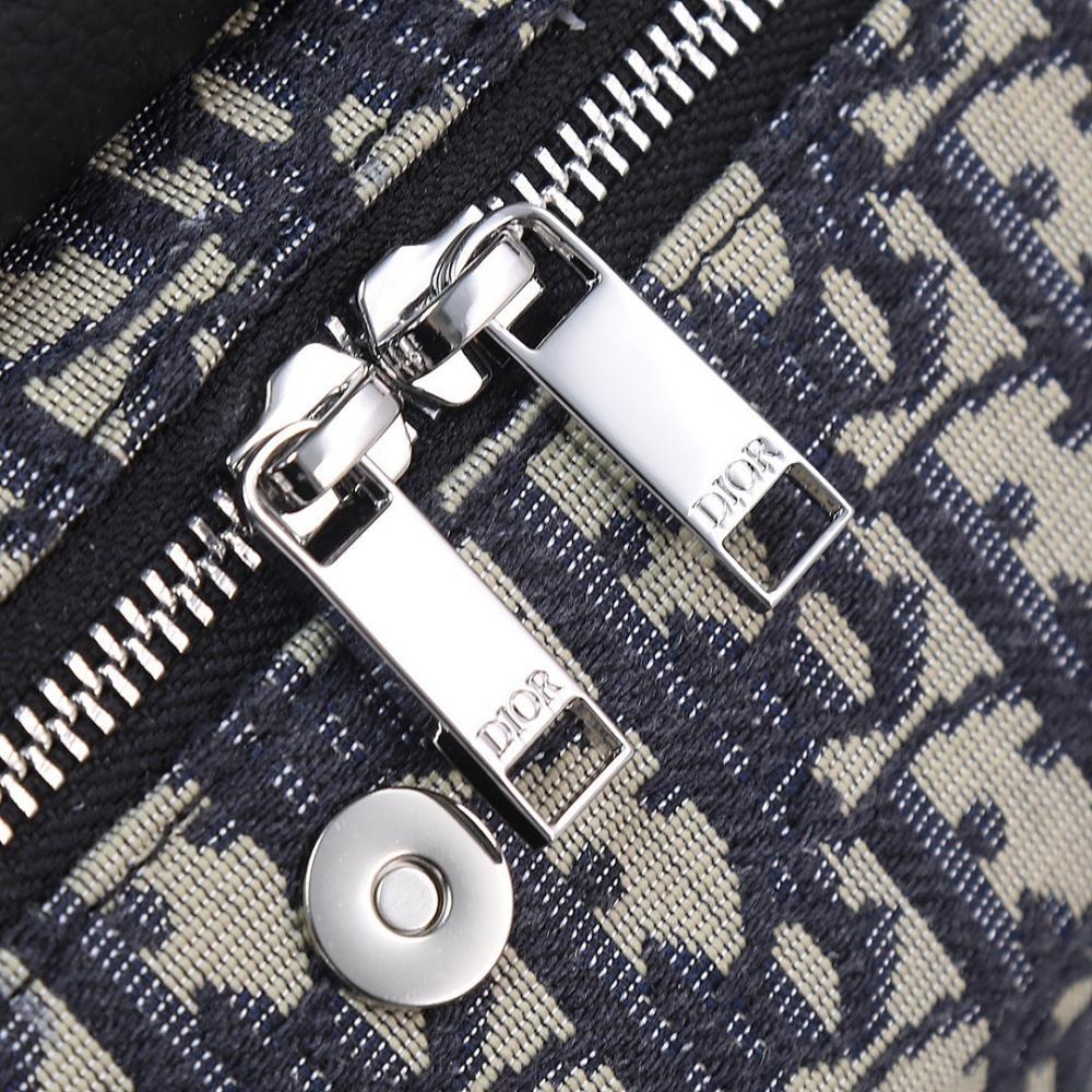 Luxury Premium Black Printed Calfskin Shoulder Bag