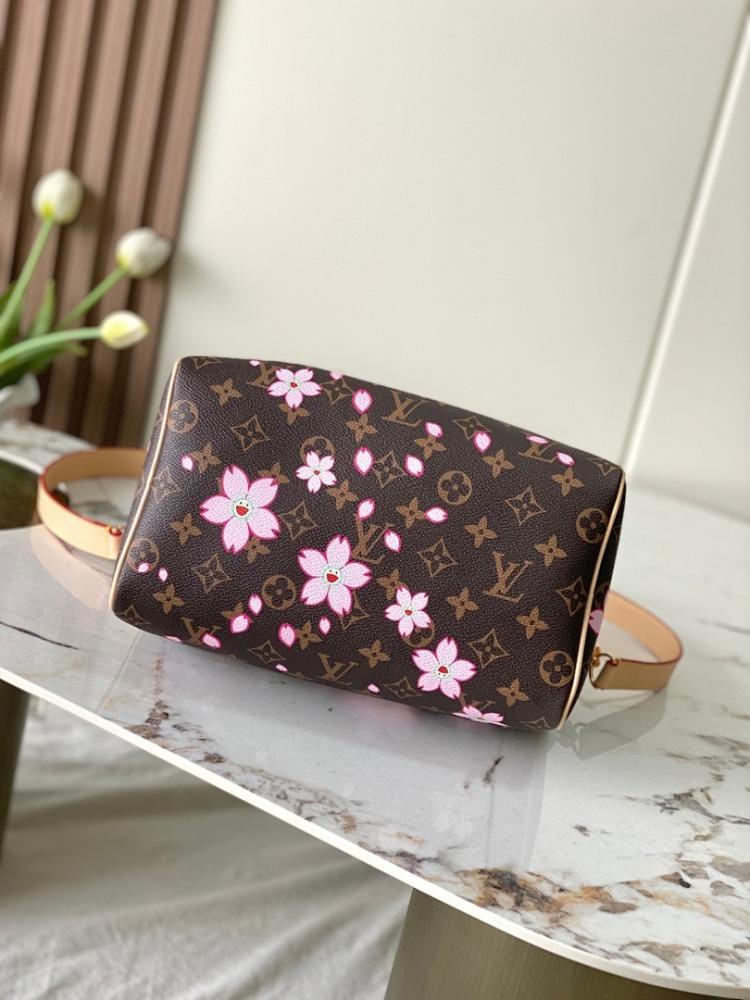 Speedy Bandouliere Monogram Calfskin Shoulder Bag