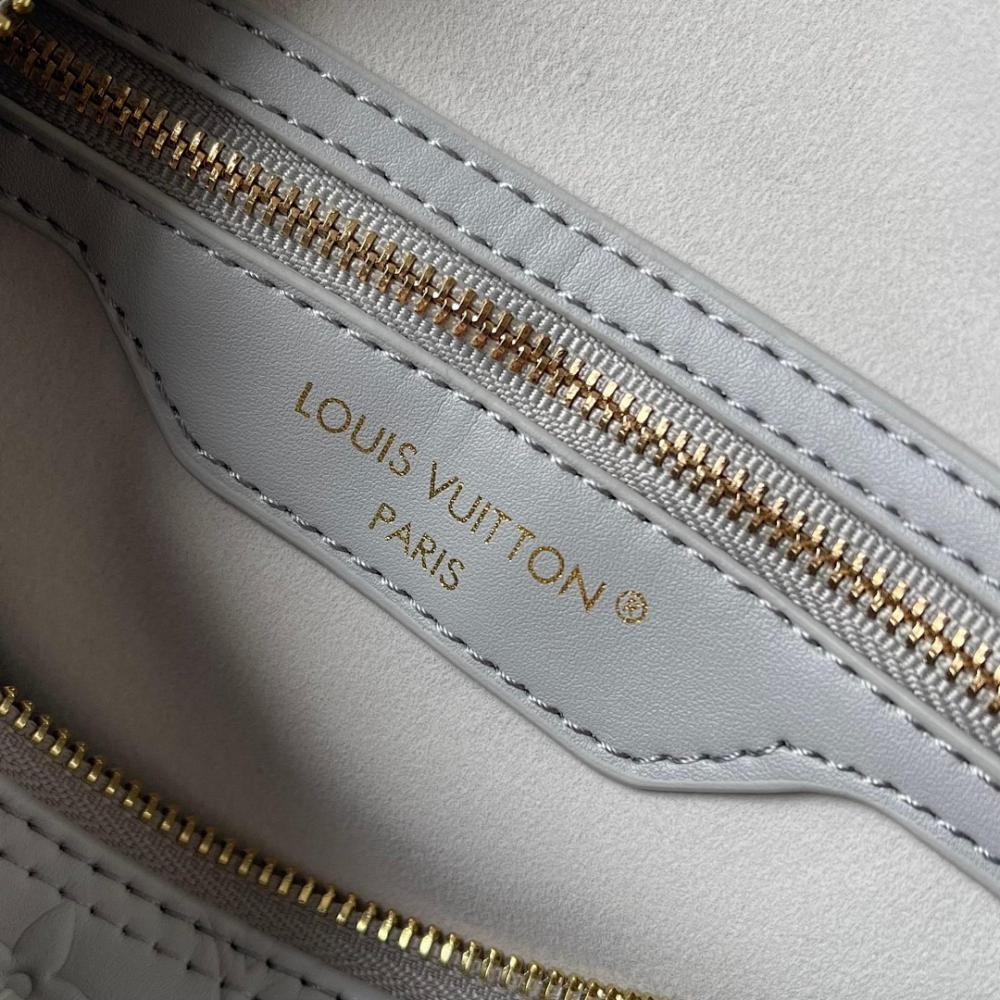 Petite Malle Monogram Calfskin Shoulder Bag