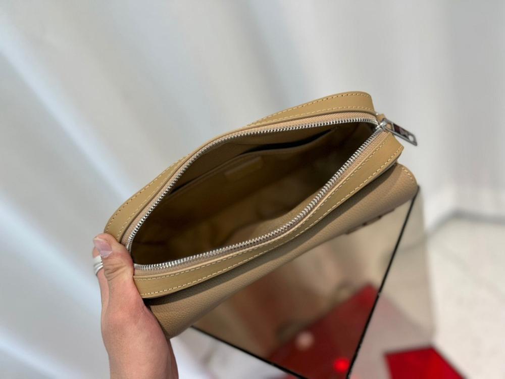 Stylish Refined Leather Crossbody Bag