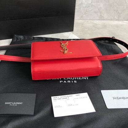 Modern Refined Calfskin Shoulder Bag