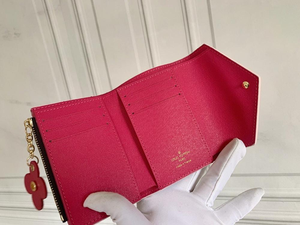 Modern Pink Leather Wallet