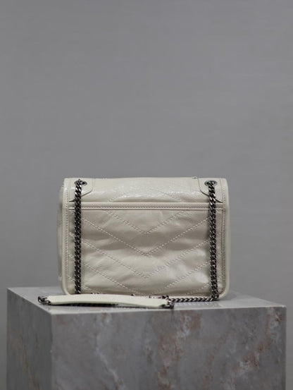 Leather Top Handle Bag